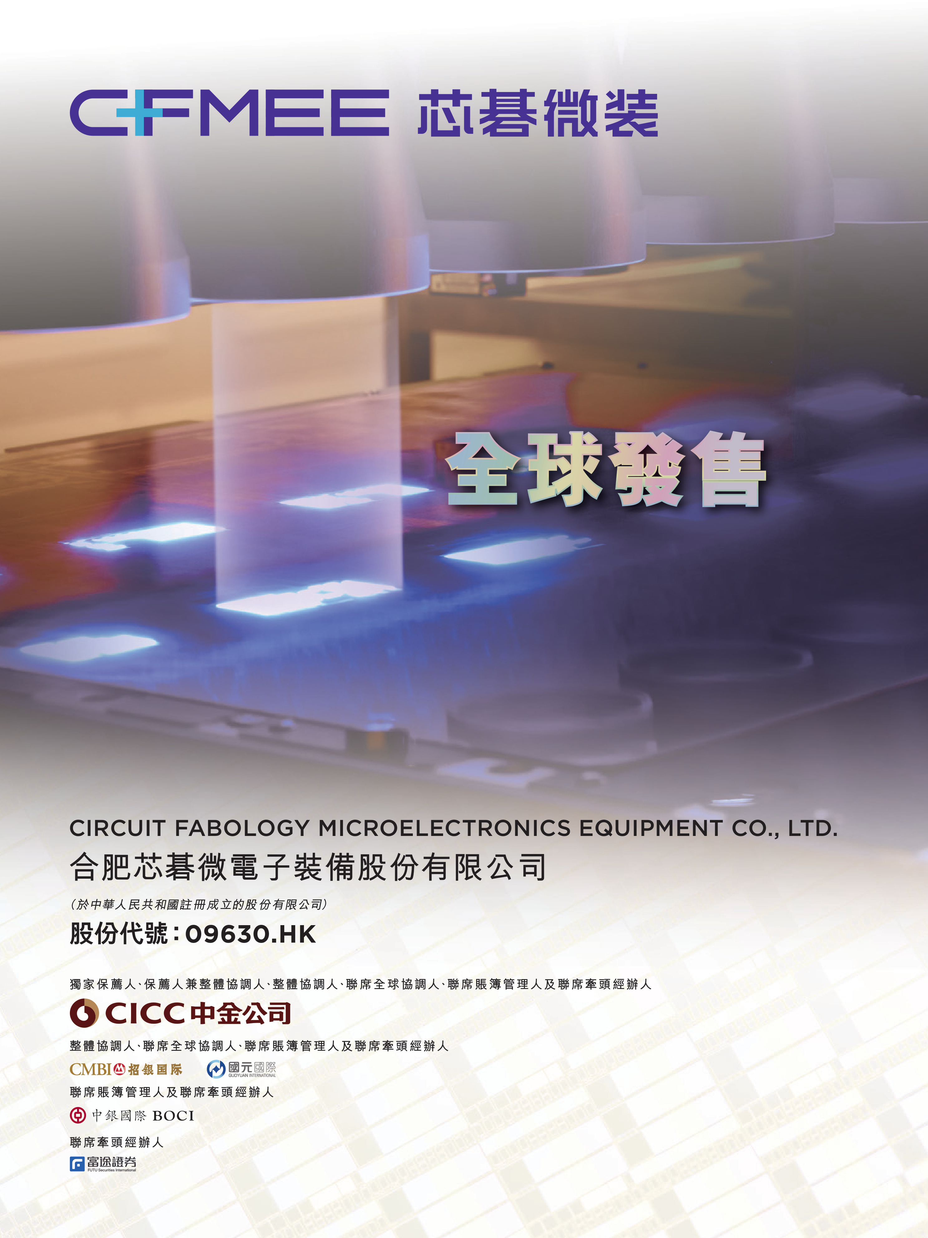 合肥芯碁微电子装备股份有限公司 IPO 报告封面